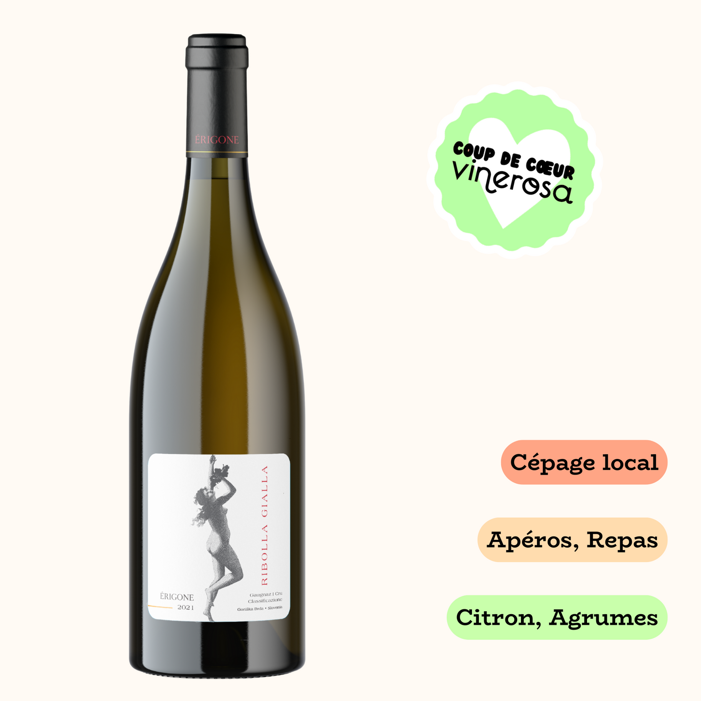 Vicomte de Noüe-Marinič - Ribolla Gialla 2021